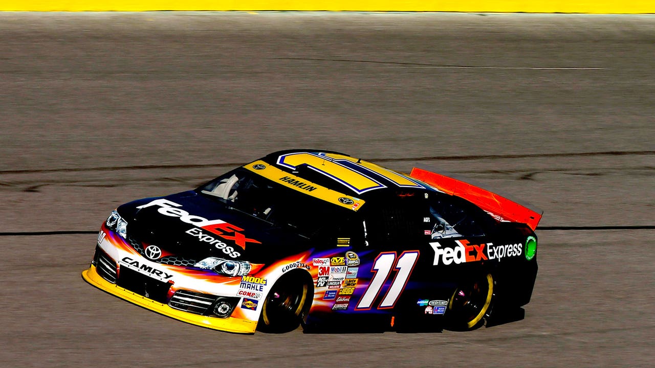 Wrong call: Decision to stay out on older tires derails Denny Hamlin